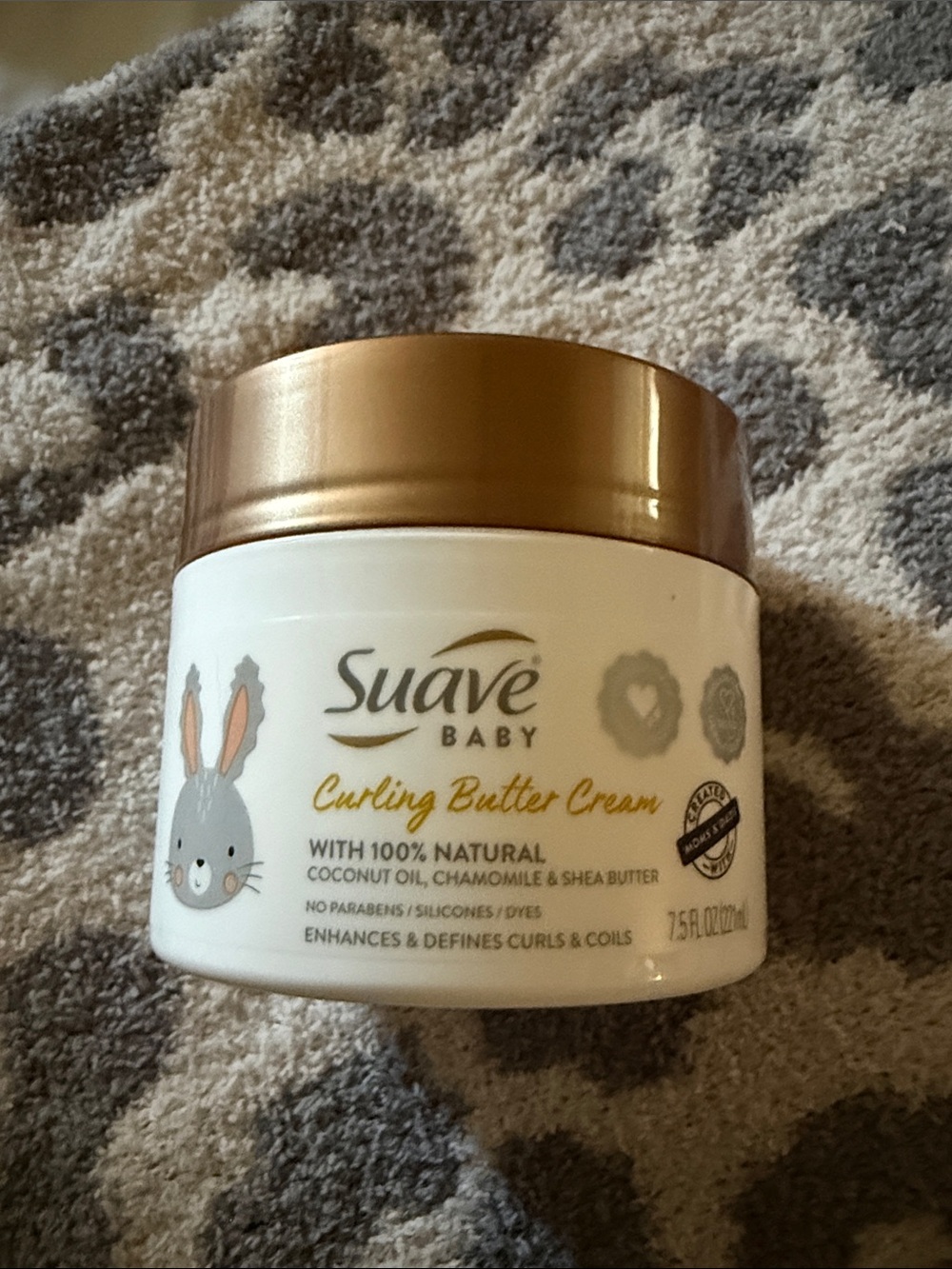 Suave Baby Curling Butter Cream - Gold & White